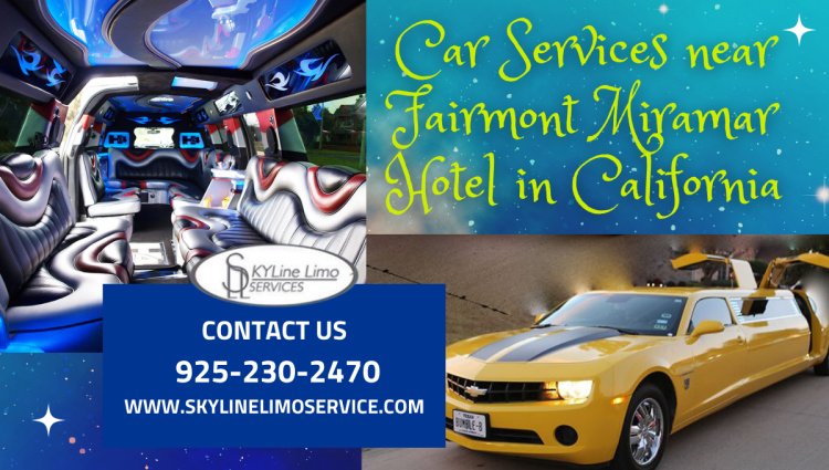 Car Services near Fairmont Miramar Hotel in California