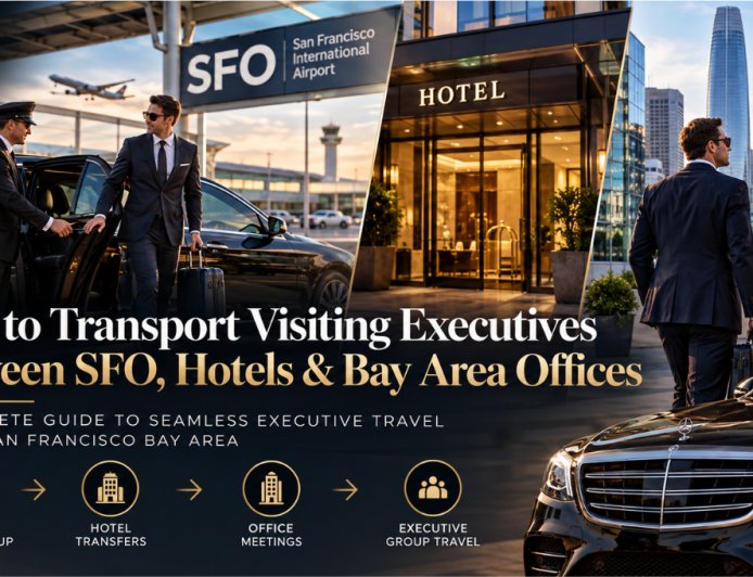 Executive Car Service Between SFO, Hotels & Bay Area Offices