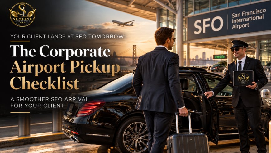Corporate Airport Transportation: SFO Pickup Checklist