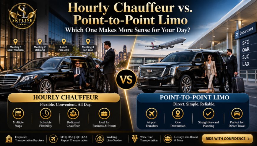Hourly Chauffeur vs. Point-to-Point Limo: Which One Makes More Sense for Your Day?